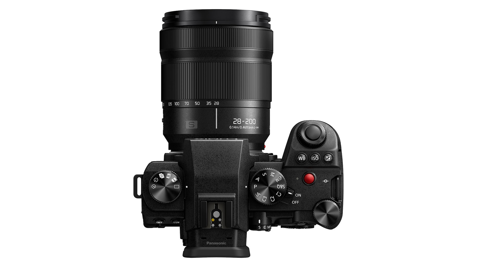 Lumix S5II paired with 28-200mm all-in-one zoom lens for versatile travel shots